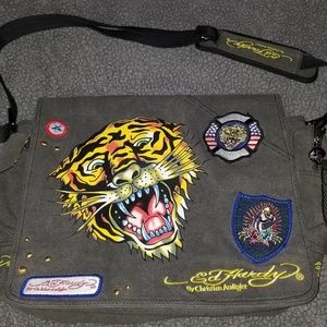 Ed Hardy Laptop Messenger